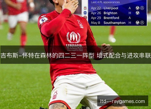 吉布斯-怀特在森林的四二三一阵型 墙式配合与进攻串联 吉布斯-怀特在森林的四二三一阵型 墙式配合与进攻串联